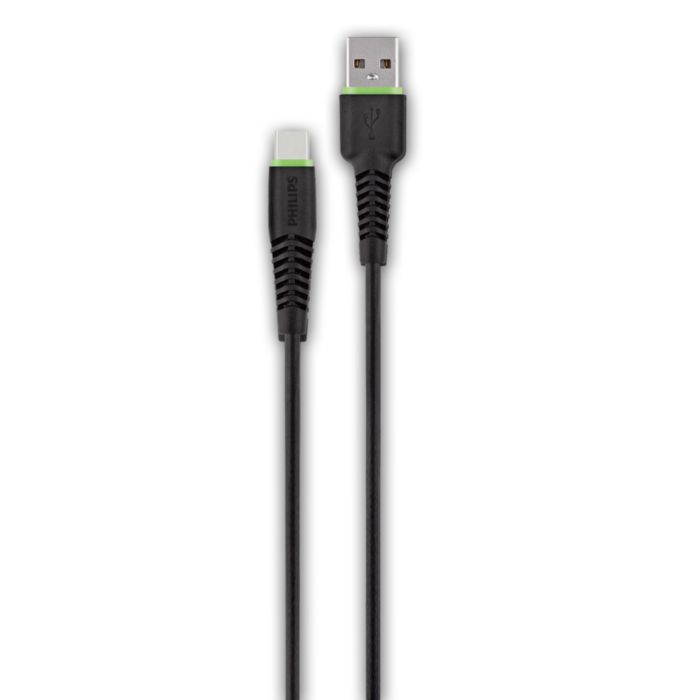 1 米长 USB-A 至 USB-C 线缆