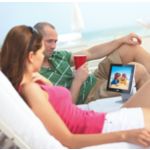 Mėgaukitės nešiojamuoju hibridiniu televizoriumi