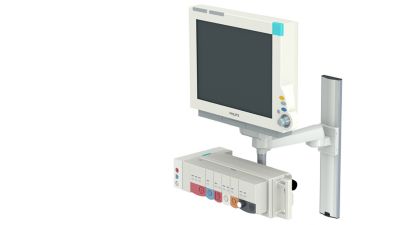 Single pivot arm (250mm) mounting options | Philips