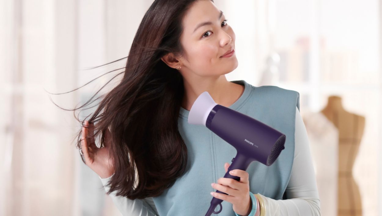 Seria 3000 Suszarka do włosów z nasadką ThermoProtect BHD340/10 | Philips