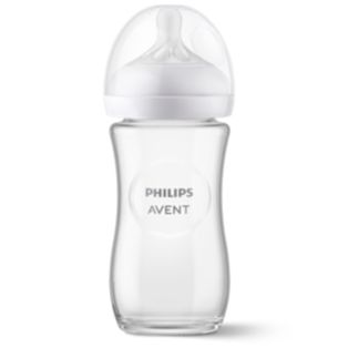 Avent Natural Response Lasinen Natural tuttipullo