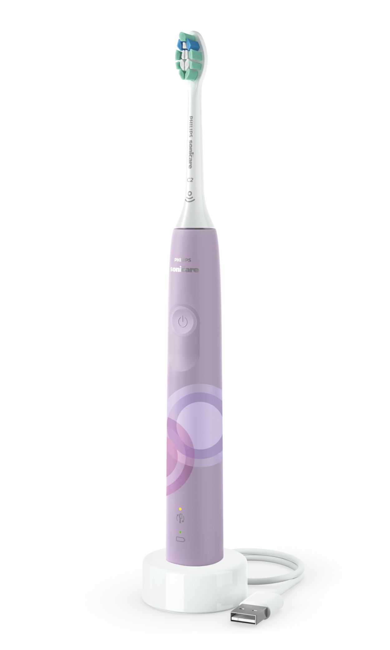 4100 Series Sonic electric toothbrush HX3689/24 | Sonicare
