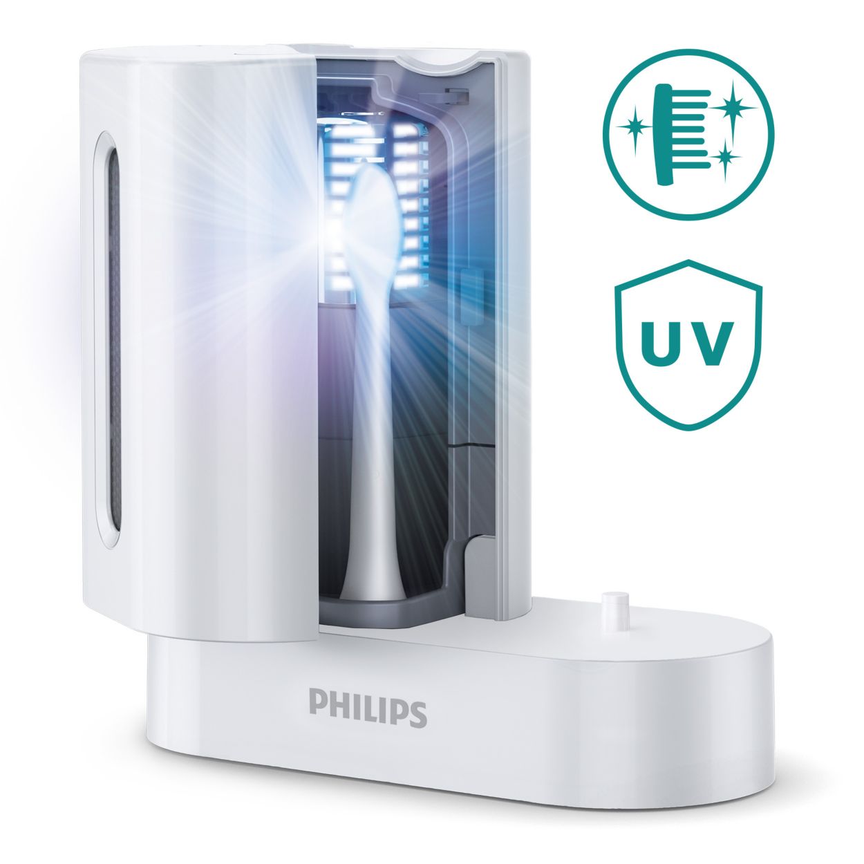 Philips Sonicare UV Sanitizer Ультрафиолетовый дезинфектор HX6907/01 |  Philips