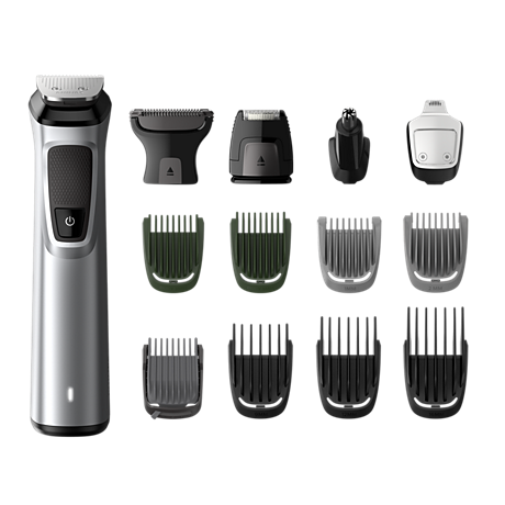MG7720/13 Philips Multigroom Series 7000 Showerproof face, body & hair trimmer with 14 tools