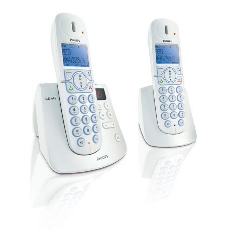 CD4452S/79  Cordless phone answer machine