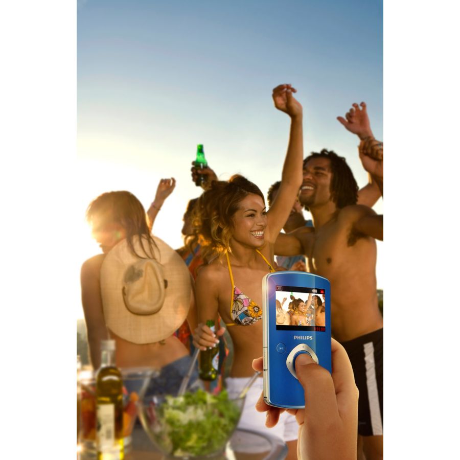 Capture and share good times in HD