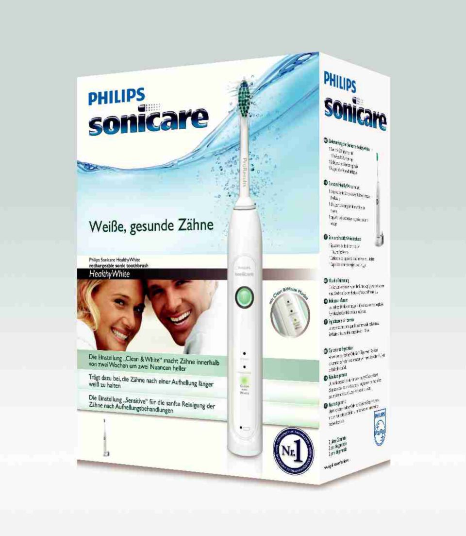 HealthyWhite Sonic electric toothbrush HX6730/02 | Sonicare