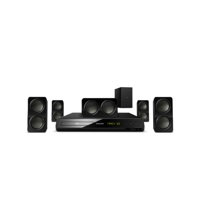 Powerful surround sound
