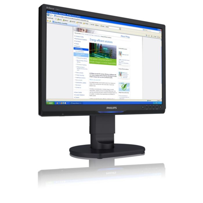 High resolution ergonomic widescreen for business