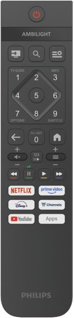 Philips TV 2026: PQS8501 Serie - Fernbedienung