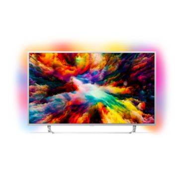 7300 series Ultra tenký LED TV, syst. Android TV a rozl. 4K UHD