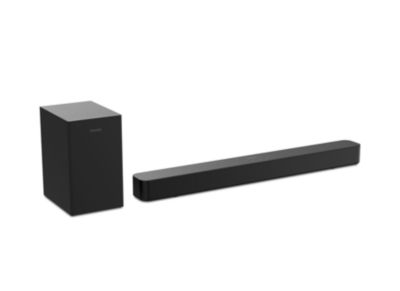 Barre de son 2.1 avec caisson de basses sans fil
