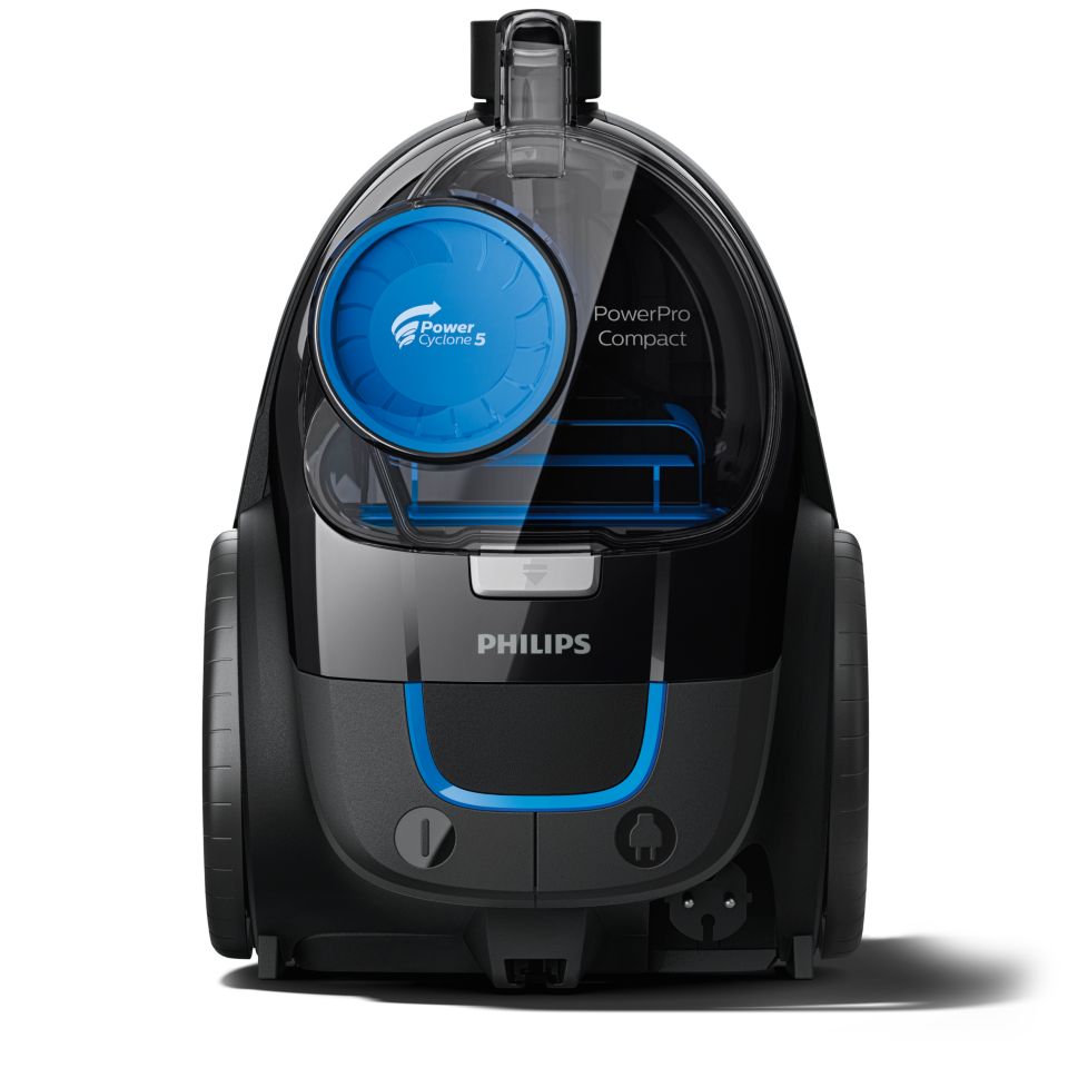 Philips PowerPro Compact, ¡Con la aspiradora Philips PowerPro Compact tus  espacios estarán siempre limpios! 👉 No utiliza bolsa. 👉 Es compacta y  liviana para un transporte, By Philips Home Living