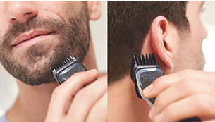 9 Teile zum Trimmen von Bart- und Kopfhaar