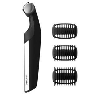 Philips Bodygroom Series 5000 Showerproof body trimmer & shaver with 4 accessories