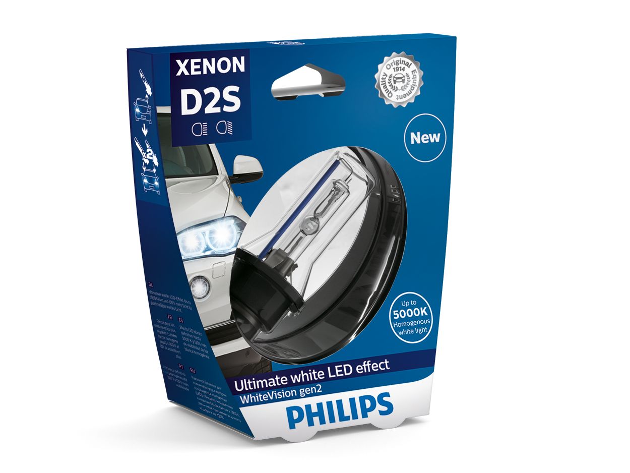 D2S Philips 85122XV2 X-tremeVision Gen2 HID Xenon Bulbs (2 Pack) –  Lightwerkz Global Inc