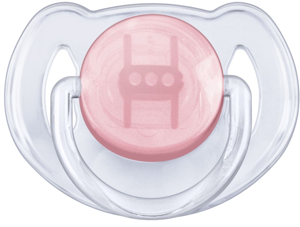 Avent best sale pacifier translucent