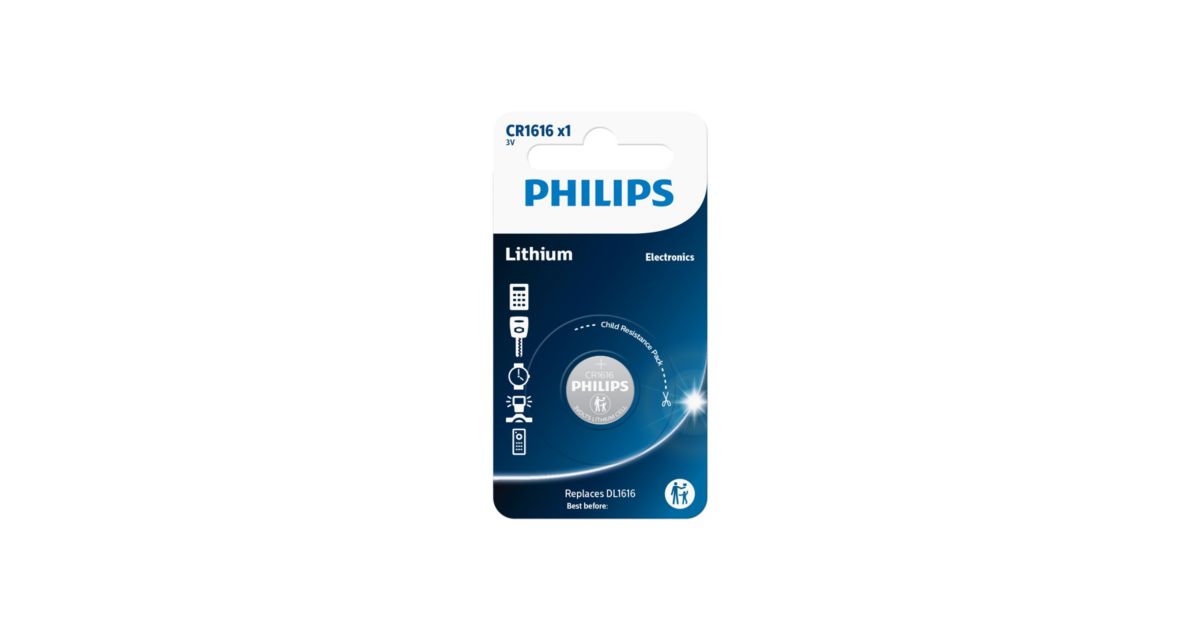 Minicells Battery CR1616/00B | Philips