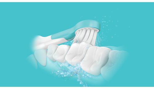 Gives a deep clean, even when kids are learning