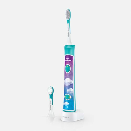 Philips Sonicare For Kids power toothbrush with extra brush heads
