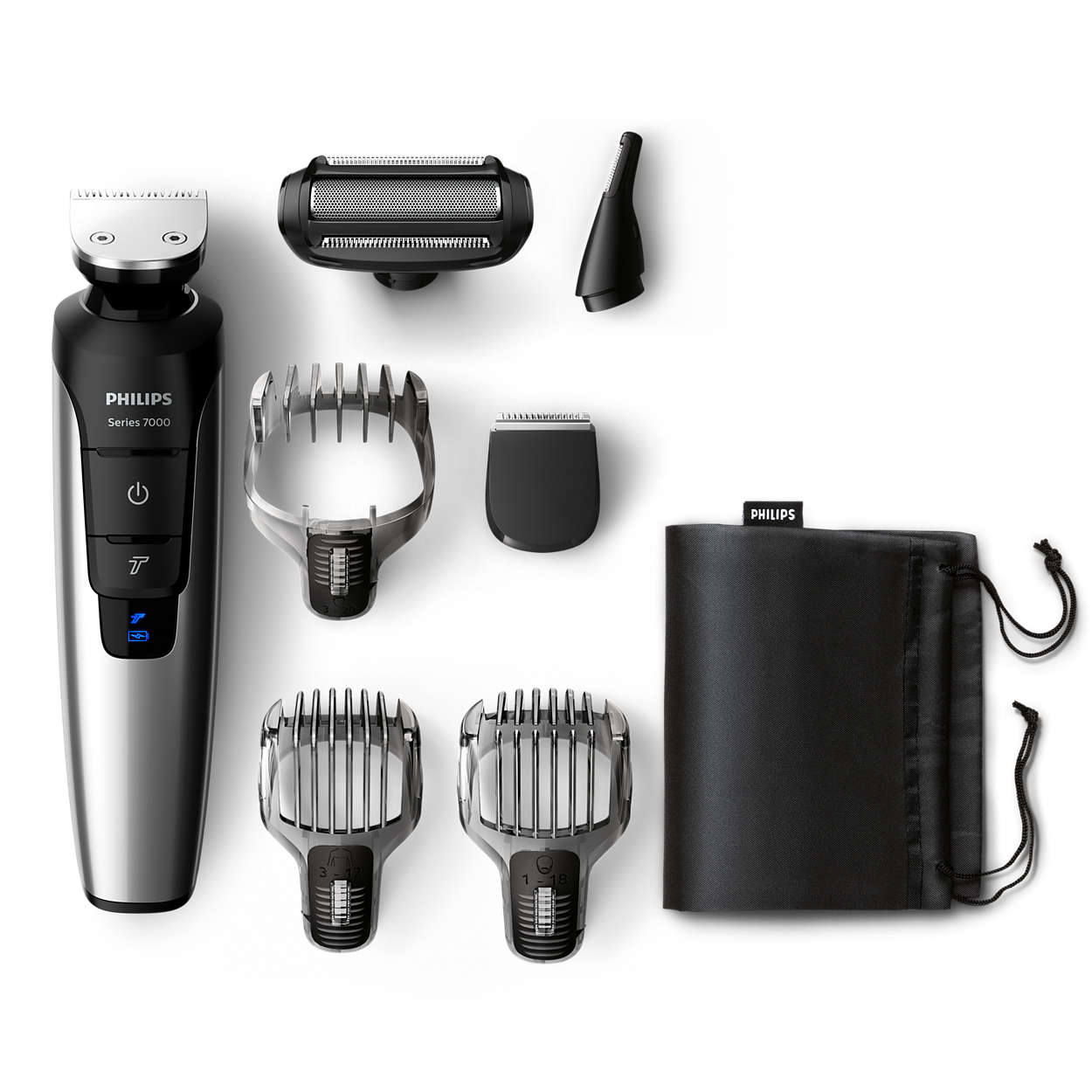 All-in-one lithium-ion beard, hair & body trimmer