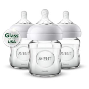 Avent Natural glass baby bottle