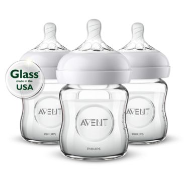 Philips Avent Natural glass baby bottle