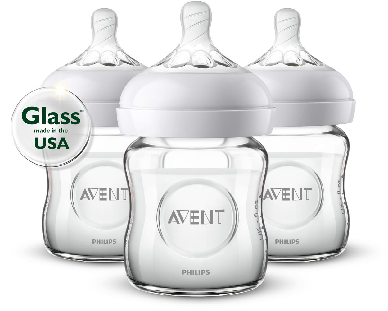 Philips Avent Avent Glass Natural Baby Bottle With Natural