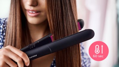 Tiempo de calentamiento rápido, lista para usar en 60 segundos