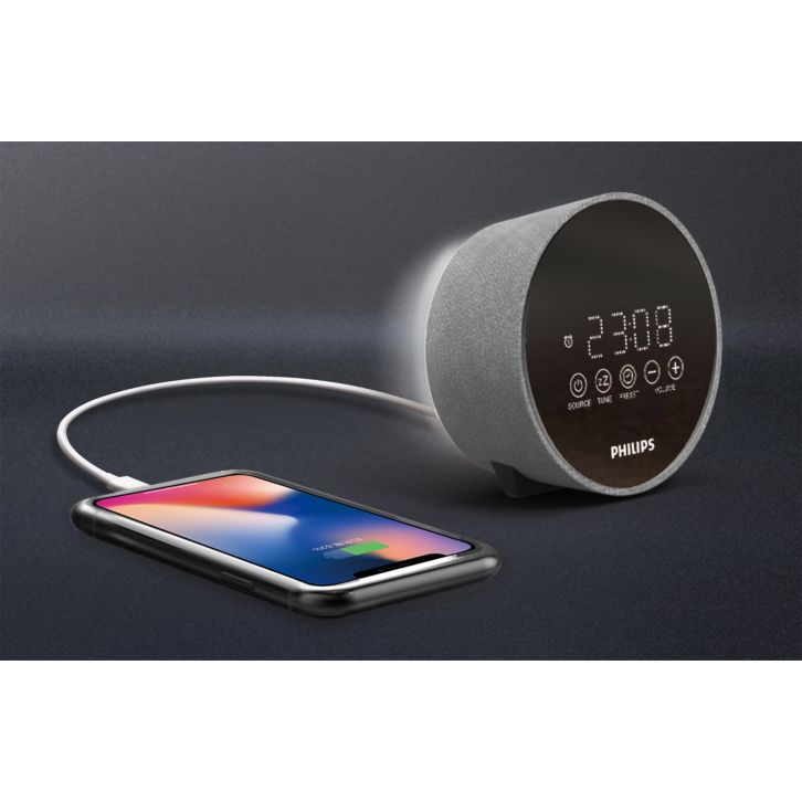 Helps you wake up. Helps you sleep.