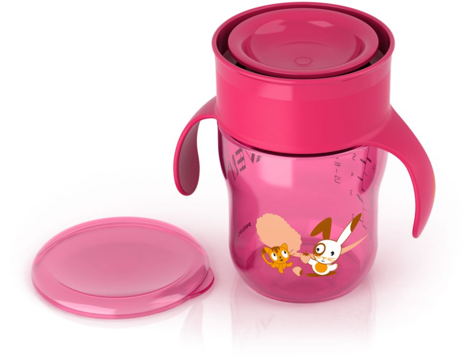 Avent Vaso con Válvula Antigoteo Flujo Rápido 260ml (12m+)