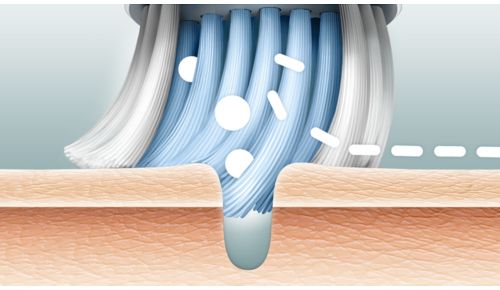 Fase 1: pulizia profonda dei pori