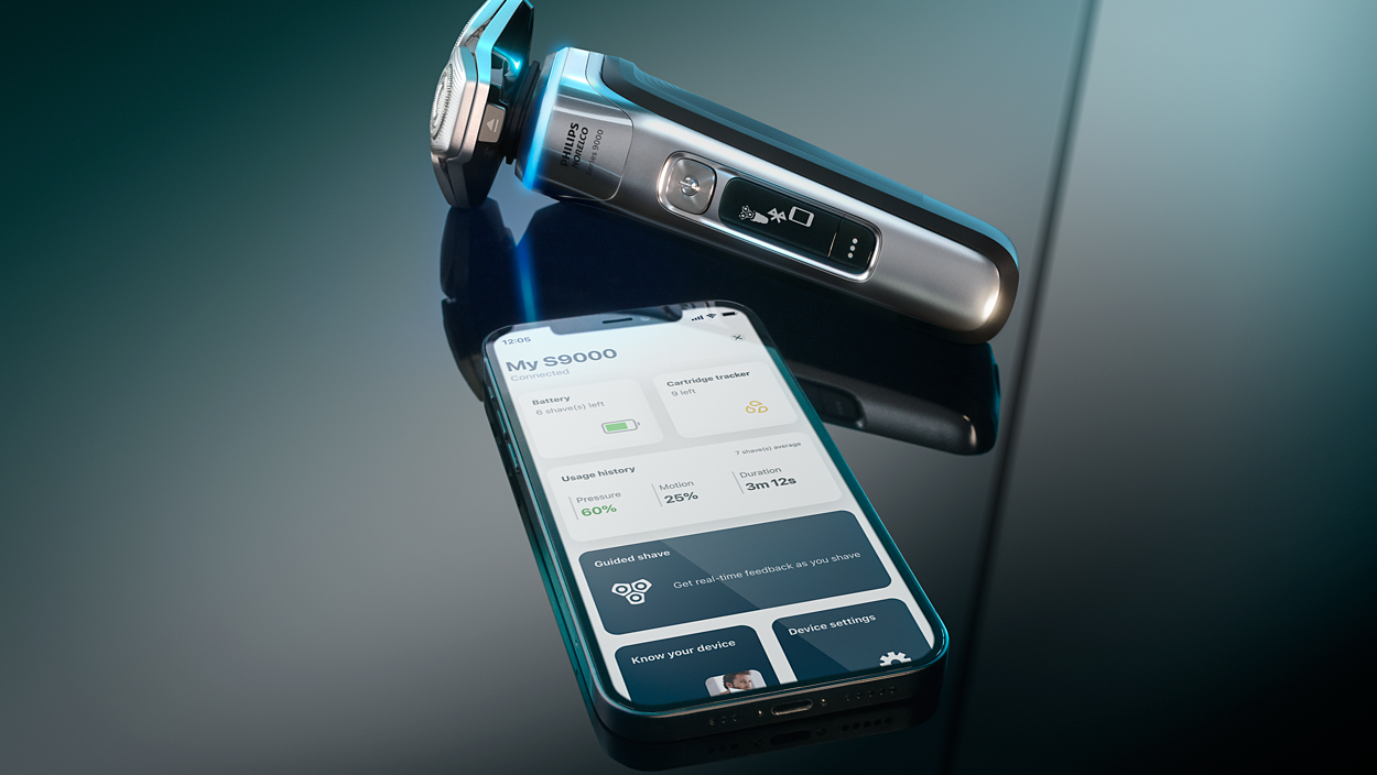 Wet & Dry Electric shaver with SenseIQ Wet & Dry Electric shaver with SenseIQ