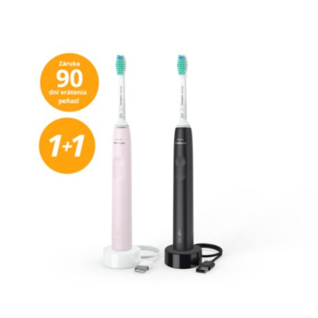 HX3675/15 Philips Sonicare 3100 series Základný model sonickej zubnej kefky (1+1)