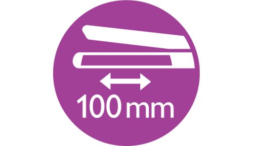 Placas largas para un alisado rápido y fácil