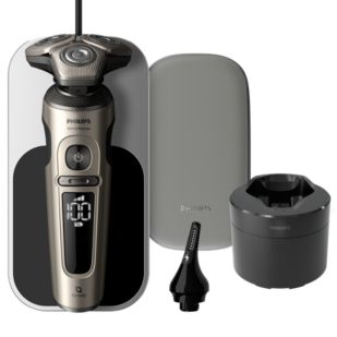 Shaver S9000 Prestige SkinIQ 기술을 활용한 습식 및 건식 전자 면도기