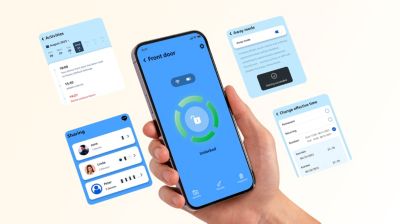 Commande à distance de votre verrou grâce à l'application sur votre smartphone