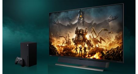 Gaming Monitor Ambiglow 搭載 4K HDR ディスプレイ 279M1RV/11 | Evnia