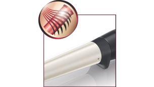 Powłoka ceramiczna SilkySmooth jest 2 razy gładsza dla włosów