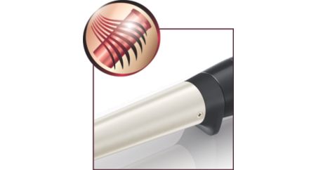 SilkySmooth ceramic coating is twice as smooth on your hair