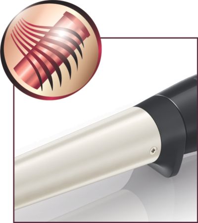 El revestimiento cerámico SilkySmooth es dos veces más suave que tu cabello