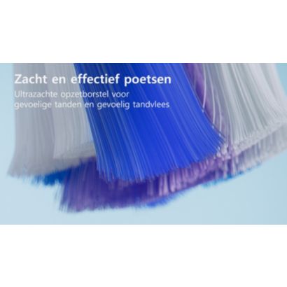 Ultrazachte opzetborstel voor gevoelige tanden en tandvlees