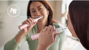 El sensor de presión avisa cuando te cepillas los dientes con demasiada fuerza