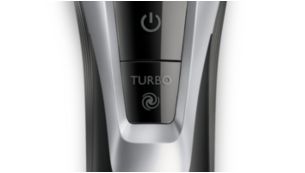 Przycisk turbo przyspiesza strzyżenie
