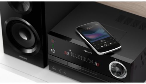 Draadloos muziek afspelen in één kamer via Bluetooth