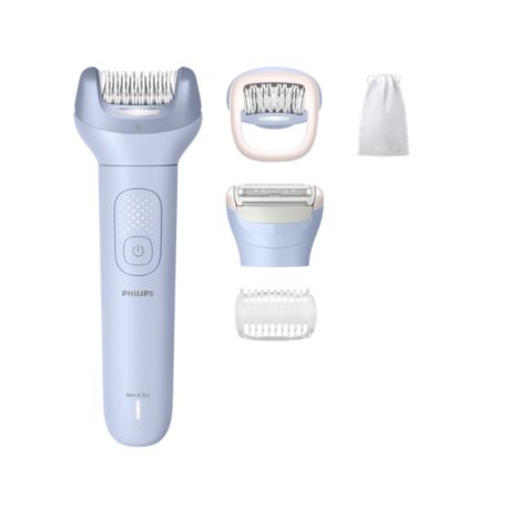 BRE709/00 Epilator Series 8000 Kabelloser Epilierer, nass und trocken