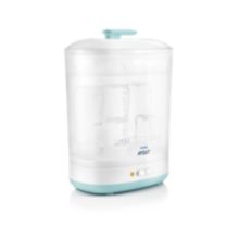 2-in-1 electric steam steriliser