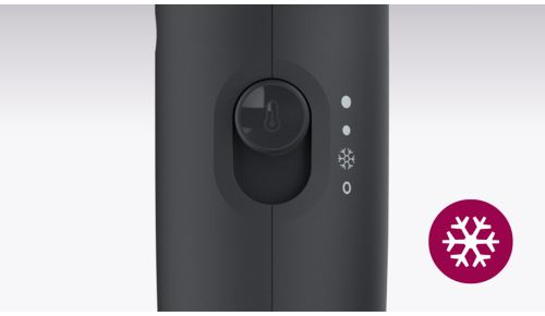 Ustawienie chłodnego powietrza do wykończenia stylizacji