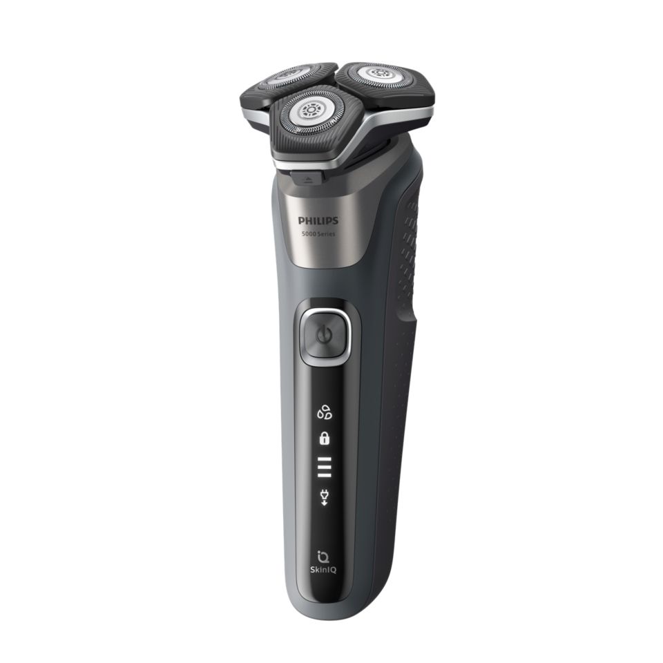 Philips Shaver Series 5000, afeitadora eléctrica húmeda y seca  con cápsula de limpieza rápida sin cables, S5882/50 : Belleza y Cuidado  Personal