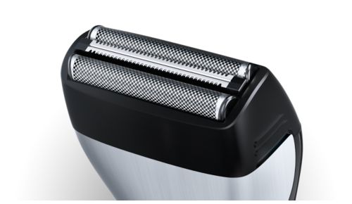 Afeitadora doble con recortador que afeita incluso las barbas más duras